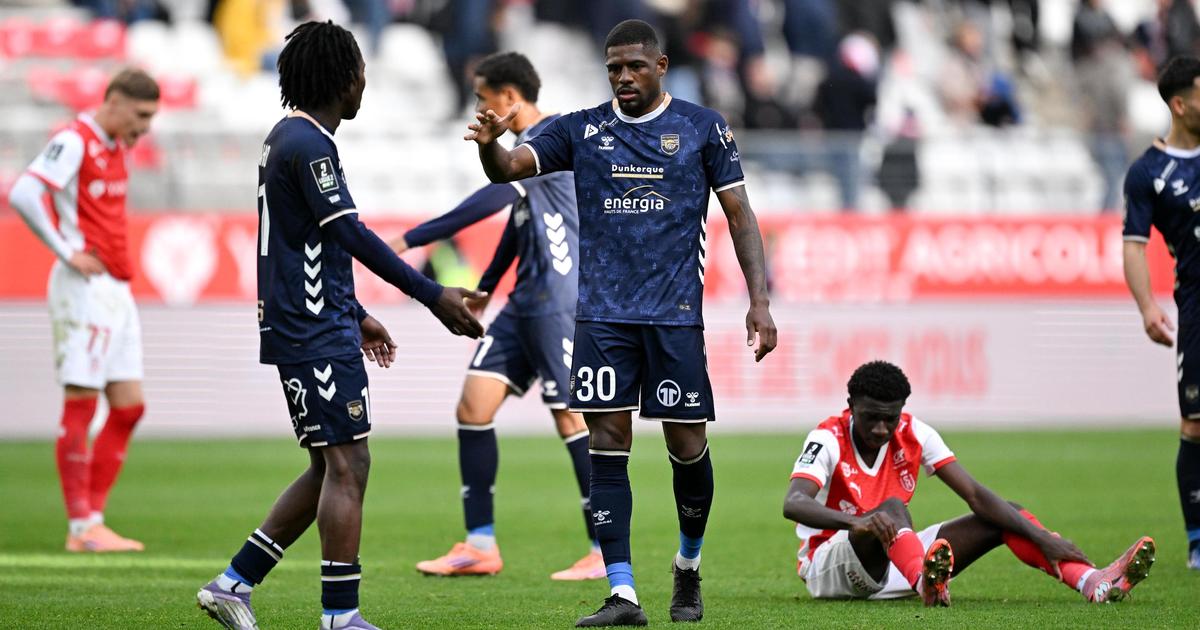 Dunkerque s'impose à Reims, Grenoble s’en sort contre Amiens