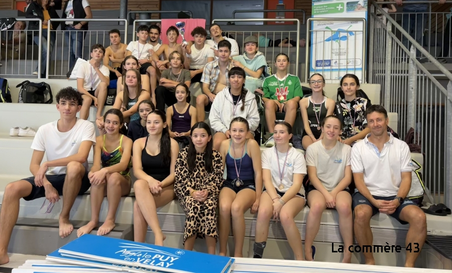 Natation : Marches du Velay à Saint-Etienne et au Puy-en-Velay