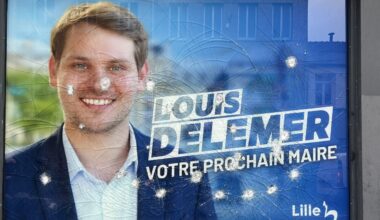 le local du candidat LR Louis Delemer vandalisé