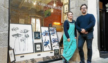Les contemplatifs de l’éphémère ferment la porte de leur atelier galerie de Vannes