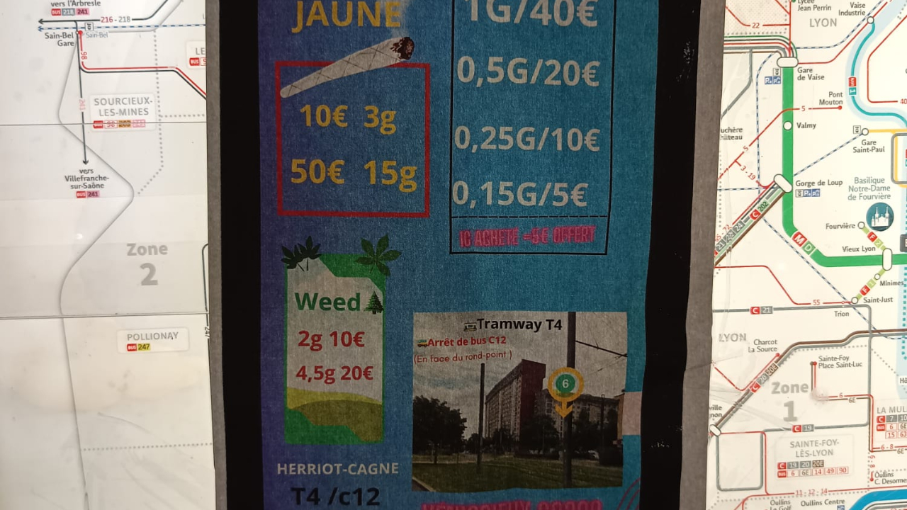 les dealers de Vénissieux encore plus précis que les TCL