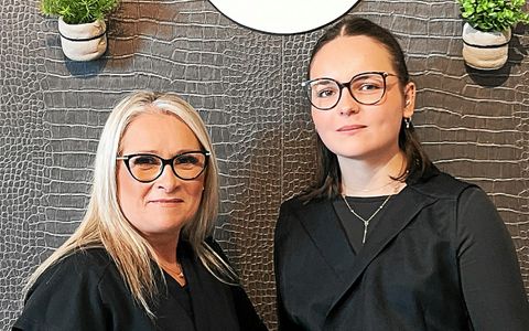 Manon Le Gall, esthéticienne (à droite), partage l’institut Pure Relaxation de Sophie Cariou.