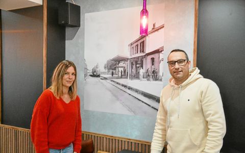 Estelle Ramonet et Nicolas Pascallon sont les nouveaux propriétaires du bar-tabac de la Gare.