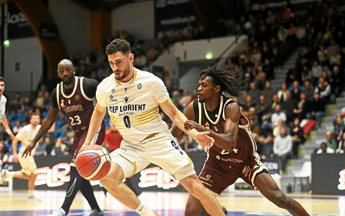 En NM1, le Cep Lorient rompt la belle série de Toulouse