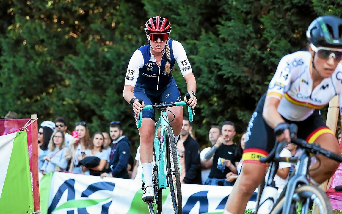 Amandine Fouquenet aux portes du podium sur les championnats d’Europe de cyclo-cross