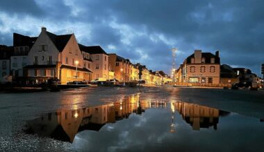 L’œil du photographe en Pays bigouden : un matin pluvieux à Loctudy