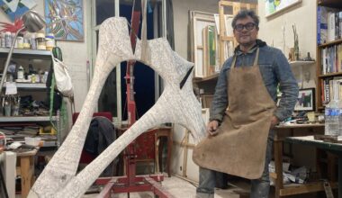 Une sculpture en hommage aux victimes des attentats du 13 Novembre à Cormery