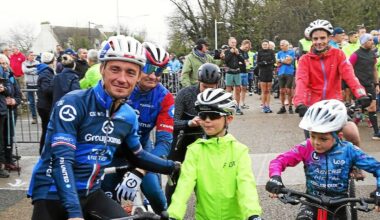 À Ploudalmézeau, 530 participants aux côtés des champions cyclistes à la Val Madouas [Diaporama]