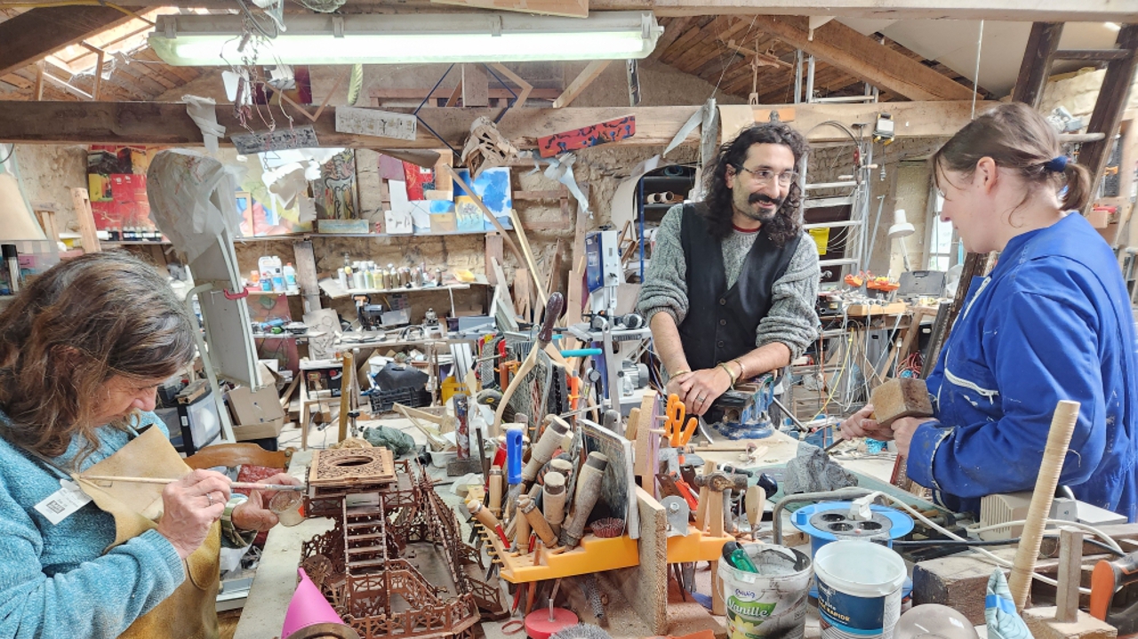 découvrir la sculpture avec Simon Cohen-Hadria