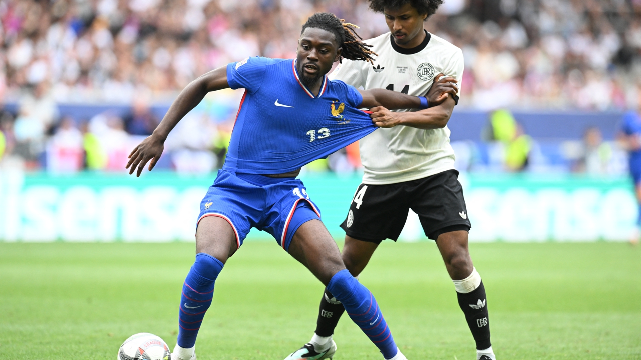 un joli test face à l’Ukraine pour Manu Koné