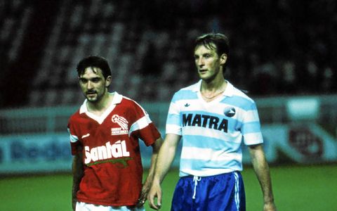 Patrick Colléter (Brest) et Gérard Buscher, alors au Matra Racing la saison suivante.