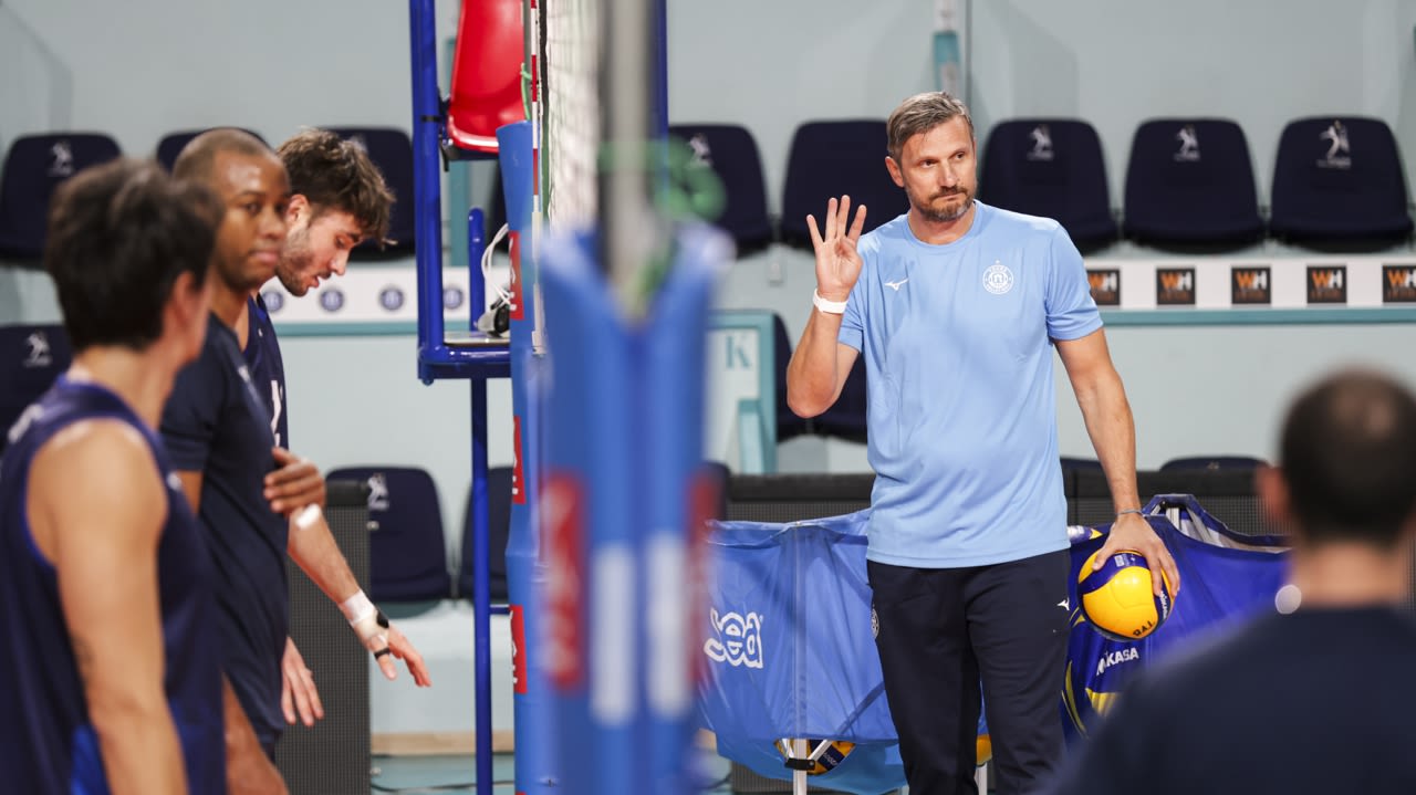 Igor Juricic, nouveau coach du TVB, a dirigé son premier entraînement jeudi.