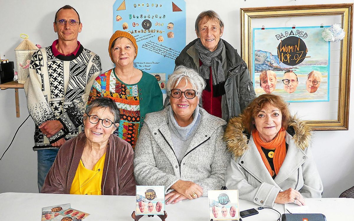 « Chacune scandait ses textes » : Rapaped, l’album rap 100 % (d) étonnant de six retraitées plouganistes