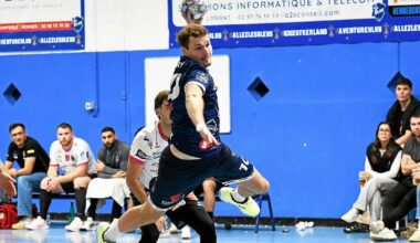 NM1 : grâce à une deuxième période de grande qualité, Hennebont-Lochrist domine Nantes et peut regarder le haut du classement