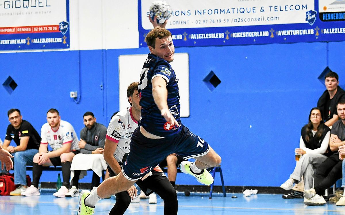 NM1 : grâce à une deuxième période de grande qualité, Hennebont-Lochrist domine Nantes et peut regarder le haut du classement