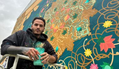 À Châteauroux, le street artiste ASU planche sur une nouvelle fresque XXL au cœur du quartier Saint-Jean