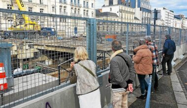 « C’est très impressionnant » : ce chantier du centre de Rennes attire les curieux