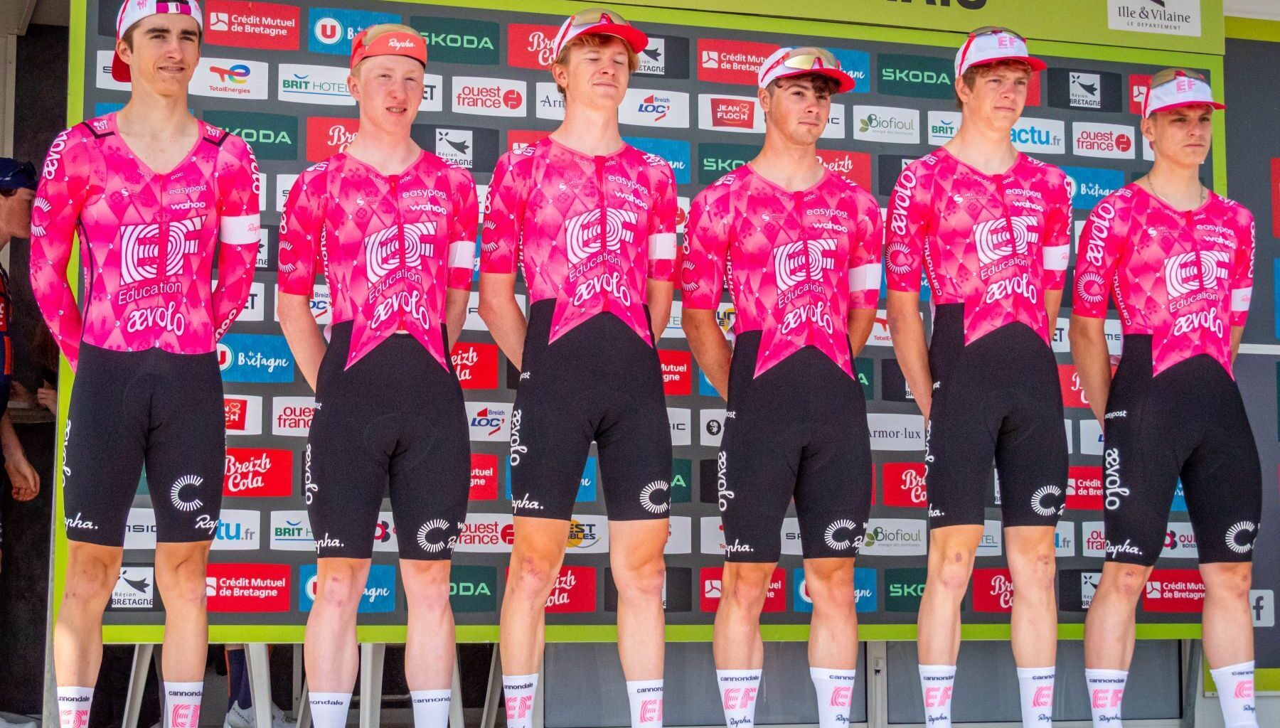 EF Education-Aevolo : L'effectif 2026 - Actualité