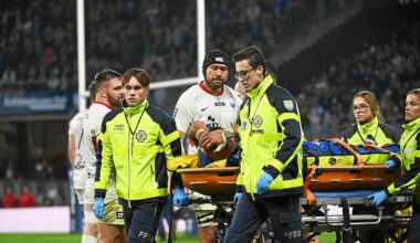 « Complexe au niveau des deux articulations » : le capitaine du RCV Joe Edwards est sorti sur civière lors de RC Vannes - Grenoble