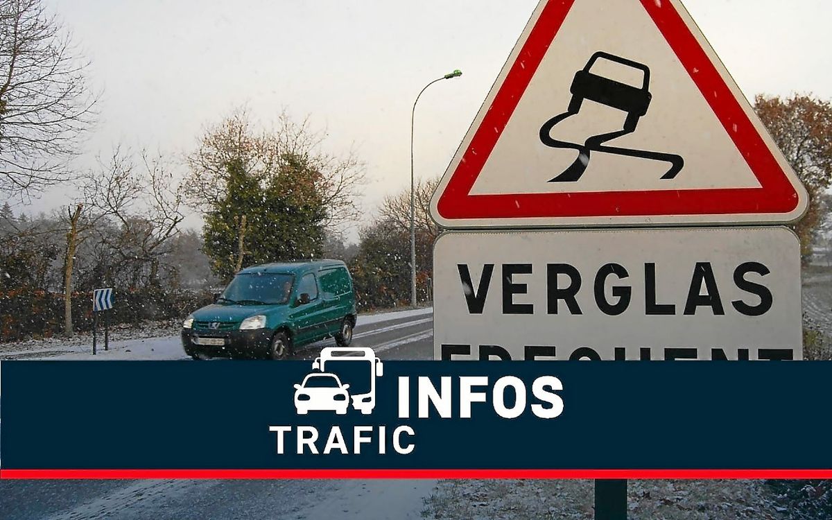 Verglas en Bretagne : prudence sur la RN164 et au sud-est de Rennes