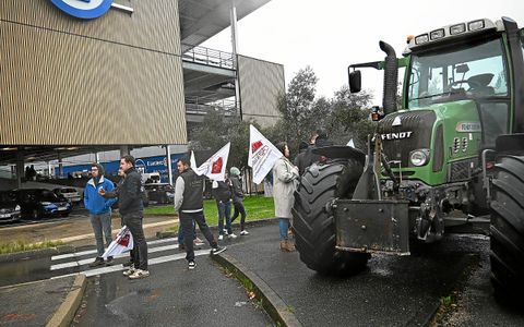 Les mobilisés de ce samedi réclament des revenus décents et la possibilité d’être compétitifs sur les marchés.
