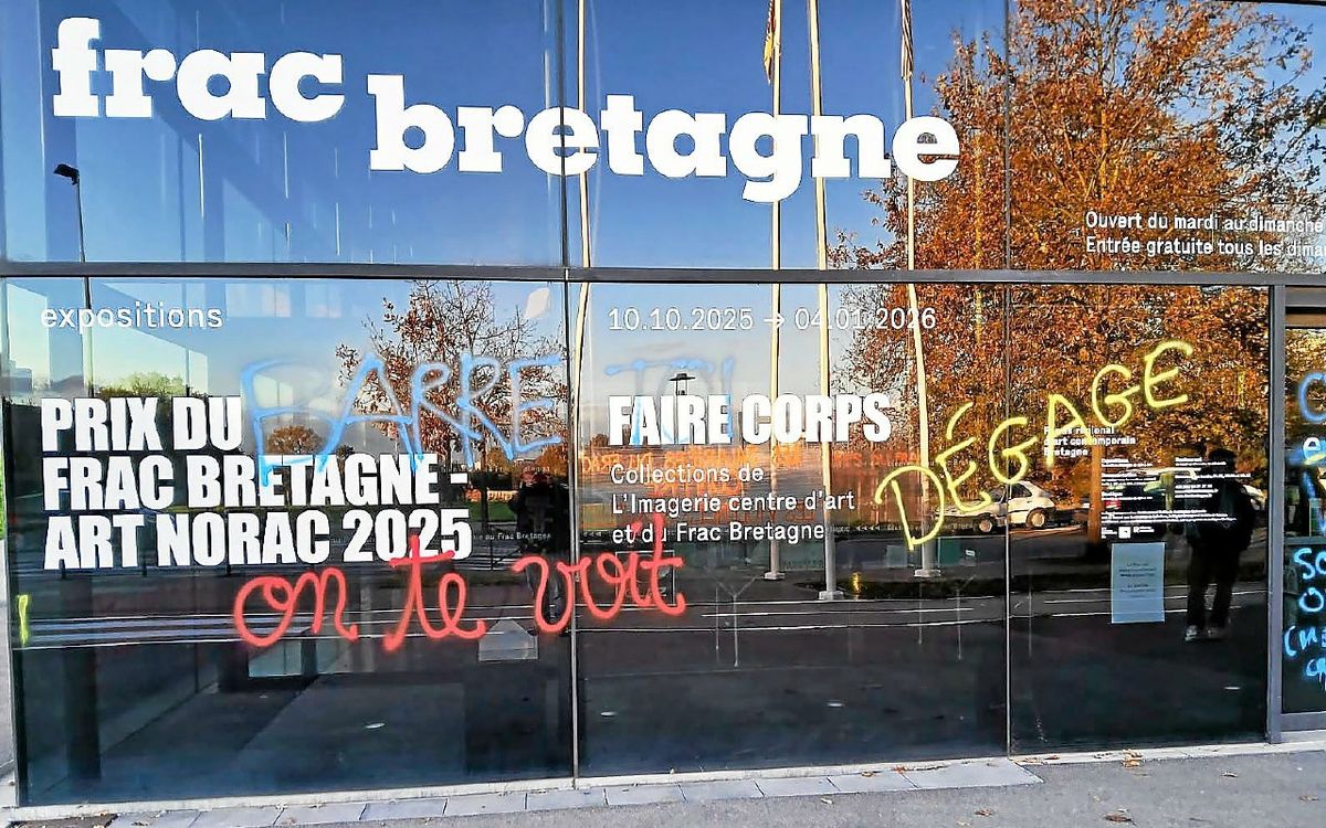 Le directeur du Frac Bretagne visé par des tags lui reprochant des violences sexuelles