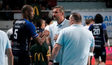 Igor Juricic, coach du Tours VB, prêt pour ses retrouvailles avec Tourcoing en Coupe de France