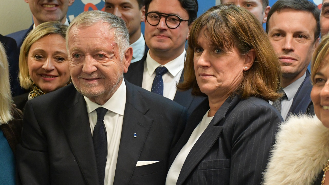 Jean-Michel Aulas et Véronique Sarselli scellent leur union