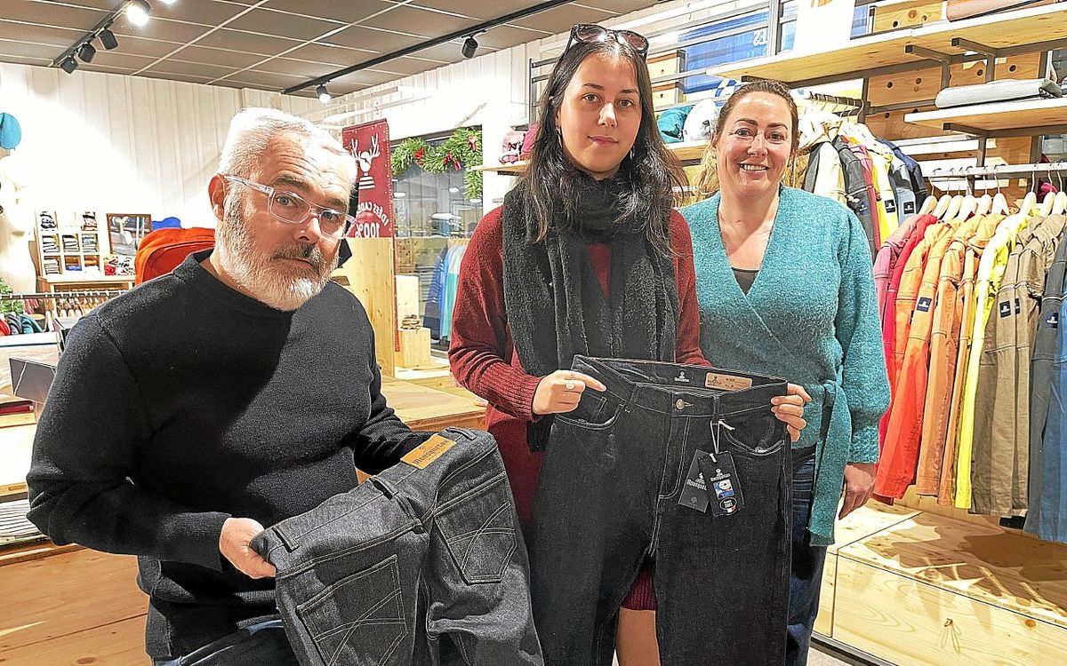 À Plescop, Mousqueton sort un jean fabriqué en France « pour montrer que c’est possible » [Vidéo]