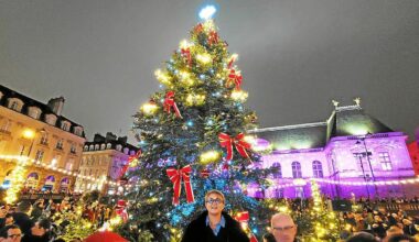 Avec 1 000 décors lumineux, voici à quelle heure débutent les illuminations de Noël à Rennes