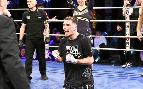 Lissandre Mercier, après avoir remporté une nouvelle fois le titre européen, le 2 février dernier à Saint-Brieuc.