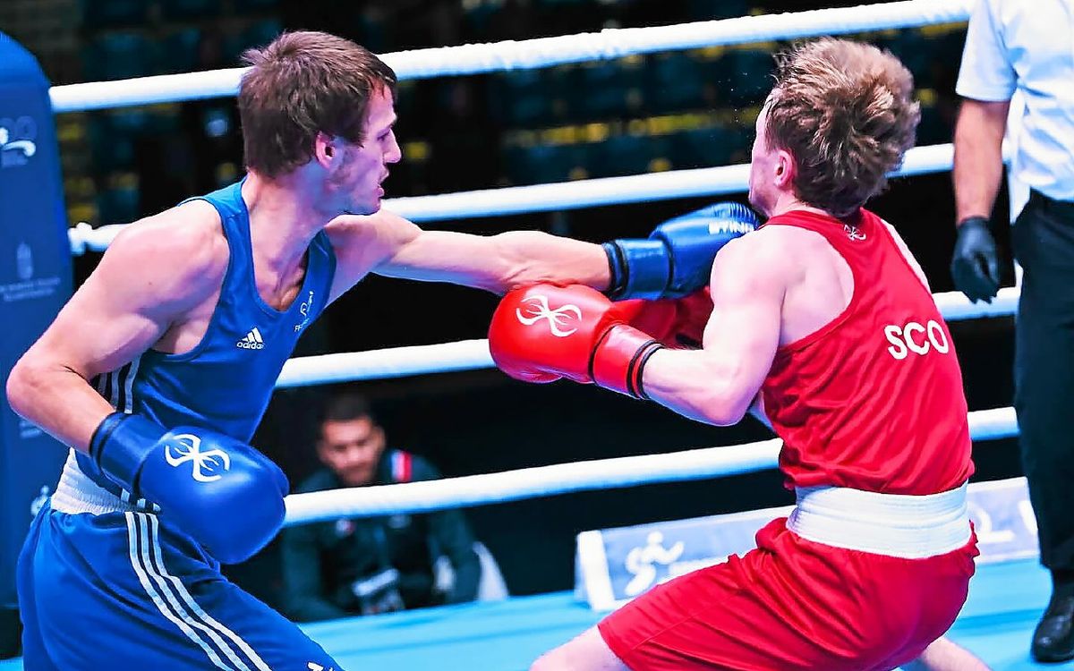 Le Morbihannais Izaya Gaucher sacré champion d’Europe U23 de boxe