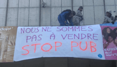 Opération coup de poing au BHV Grenoble contre l’arrivée de Shein