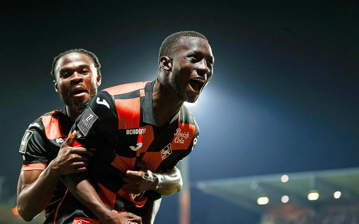Lorient - Nice : avec Sambou Soumano, le FCL a trouvé son avant-centre