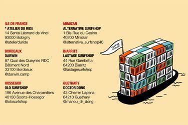 La collecte de planches se déroule à travers la France cet automne.