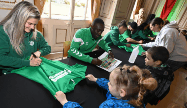 Les joueurs et les joueuses de l'ASSE bientôt en dédicaces à Saint-Étienne
