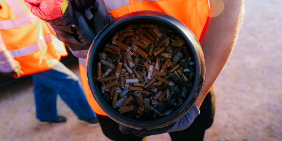 Clean in Lyon : plus de 7.000 mégots ramassés cette année