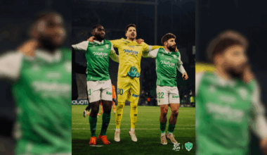 ASSE - Nancy (2-1) : les Stéphanois assurent l'essentiel et grimpent sur le podium 