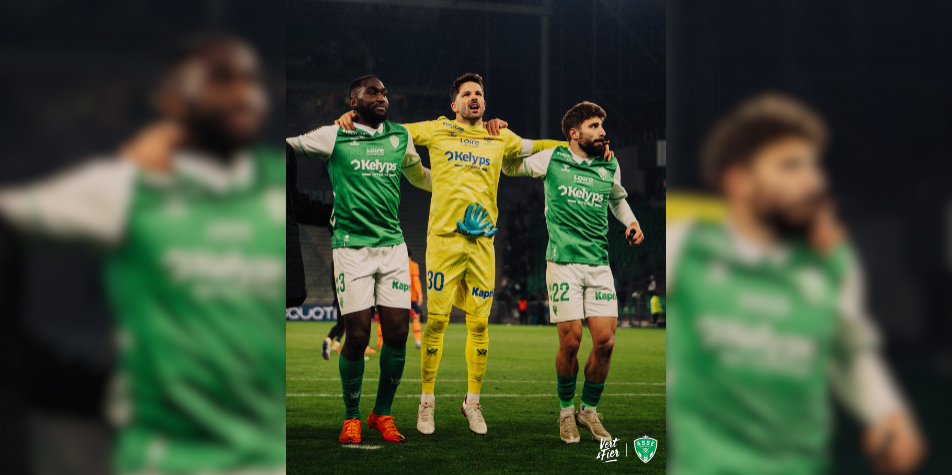 ASSE - Nancy (2-1) : les Stéphanois assurent l'essentiel et grimpent sur le podium 