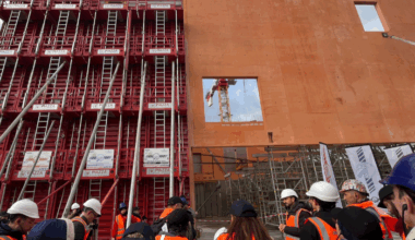 École, piscine, ateliers de la danse : l'immense îlot Kennedy sort de terre à Lyon