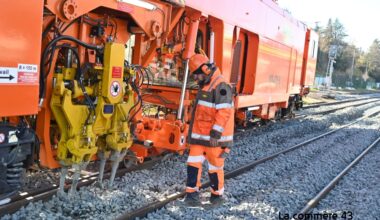 Ligne ferroviaire Le Puy/Firminy : un chantier titanesque sur 70 km de voies (vidéo)