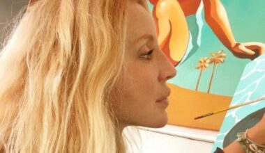 « La peinture me rend heureuse »