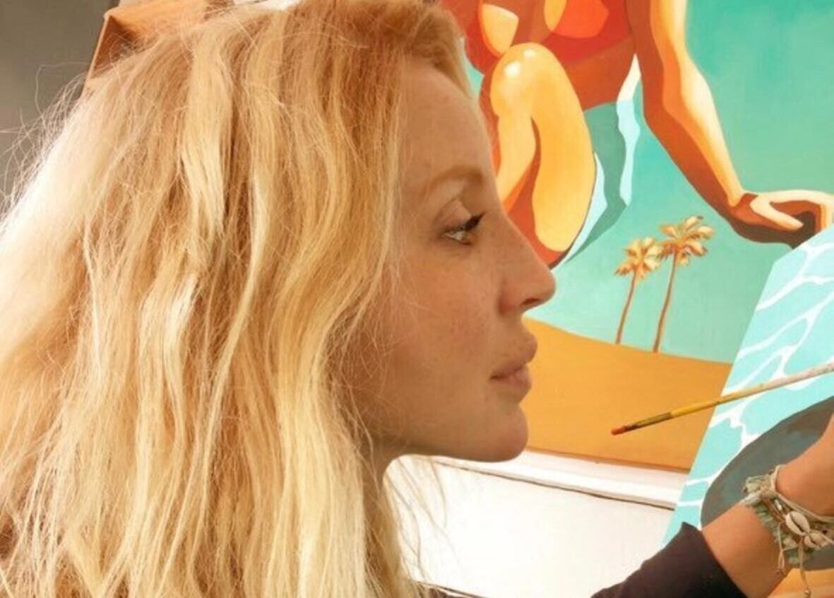 « La peinture me rend heureuse »