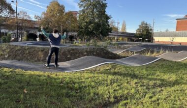 Piste de pumptrack, jeux, caniparc, potagers... Deux nouveaux parcs inaugurés à Lille-Sud