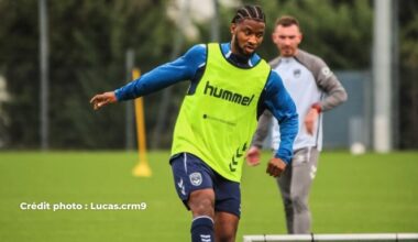 Girondins : Steve Shamal absent, Almamy Touré poursuit l’entraînement avec Bordeaux