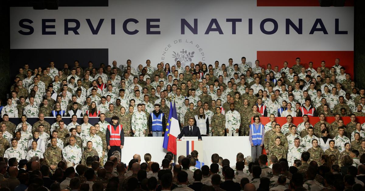 8 Français sur 10 approuvent le service militaire volontaire annoncé par Macron