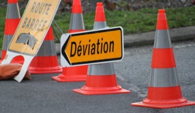 une déviation mise en place