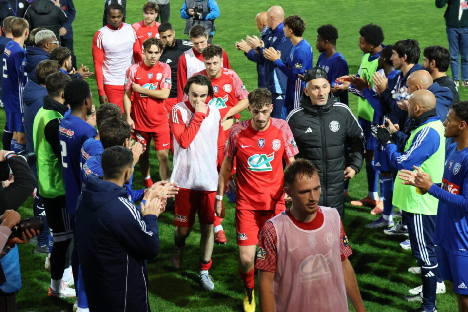 Haie d'honneur bien méritée pour les Castelmalouins.