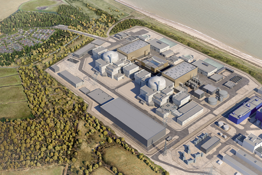 Bouygues Construction réalisera les travaux de génie civil des deux nouveaux EPR de Sizewell C, au Royaume-Uni, au sein de l'alliance CWA.