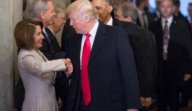 Donald Trump fustige la figure démocrate Nancy Pelosi